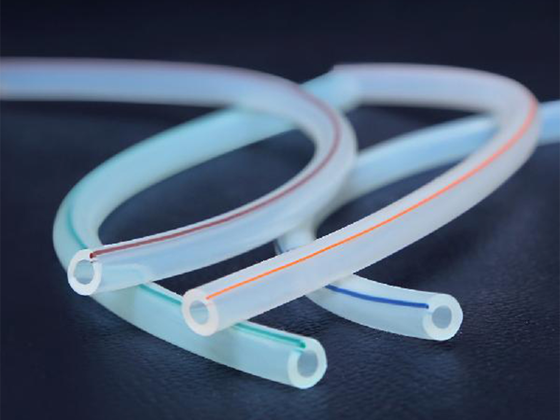 silicone-Bi-color-tubing